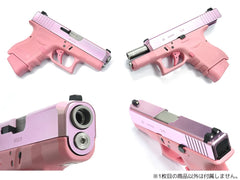 GUARDER アルミCNC スライド for マルイ G26 [カラー：ブラック / ピンク]
