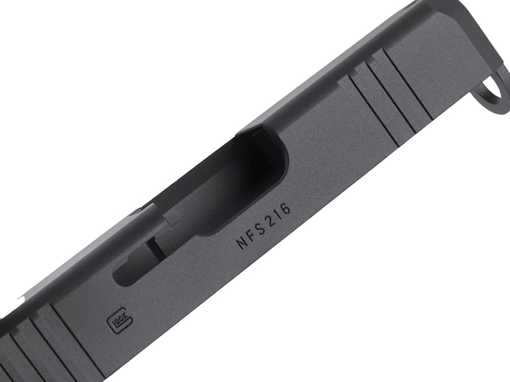 GUARDER アルミCNC カスタムスライド for マルイ G26 [カラー：BK