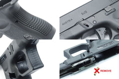 GUARDER US VERSION オリジナルフレーム 東京マルイ GBB G26 / KJ G27用 [カラー：ブラック / OD / ピンク / REB / TAN]