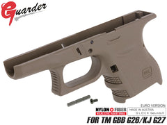 GUARDER EURO VERSION オリジナルフレーム 東京マルイGBB G26 / KJ G27用 [カラー：ブラック / OD / TAN]