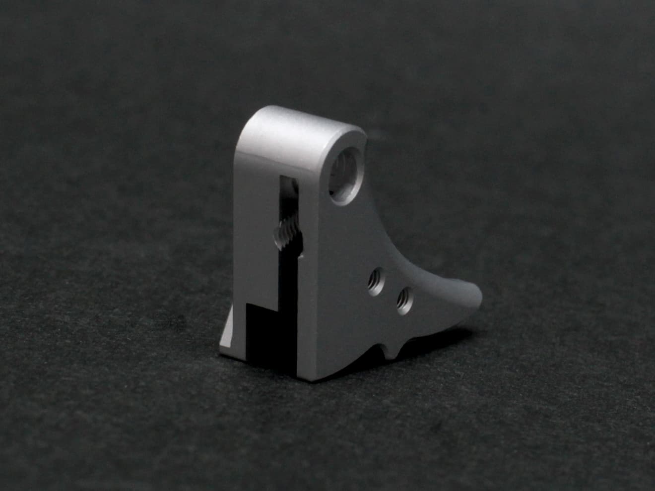 Guns Modify GLOCK STDスタイル アジャスタブルトリガー Ver3 東京マルイ / UMAREX GBB グロック用 [カラー：ブラック / シルバー]