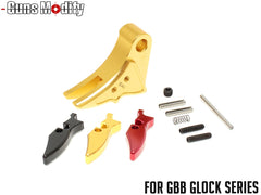 Guns Modify GLOCK SAIスタイル アジャスタブルトリガー Ver3 東京マルイ / UMAREX GBB グロック用 [カラー：ブラック / シルバー / ゴールド]