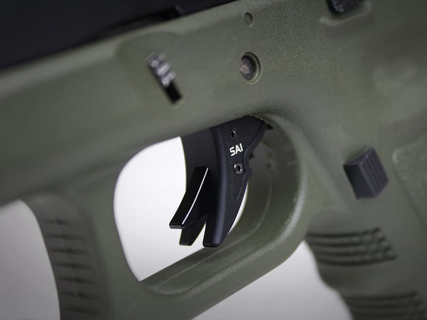 Guns Modify GLOCK SAIスタイル アジャスタブルトリガー Ver3 東京マルイ / UMAREX GBB グロック用 [カラー：ブラック / シルバー / ゴールド]