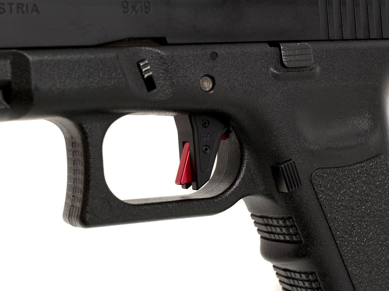 Guns Modify GLOCK SAIスタイル アジャスタブルトリガー フラットフェイス [カラー：ブラック / シルバー]