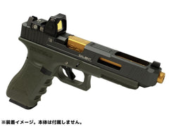 Guns Modify G34 SA ステンレスCNC ボックスフルート アウターバレル / インナーセット 東京マルイ GBB G34 [バレルカラー：TiNゴールド / シルバー]