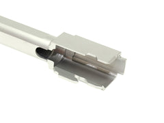 Guns Modify G17 / G18C SA ボックスフルート ステンレスCNC スレッドアウターバレル / インナーバレルSET 東京マルイ GBB G17 / G18C / G22 [バレルカラー：TiNゴールド / TiCNブラック / シルバー]