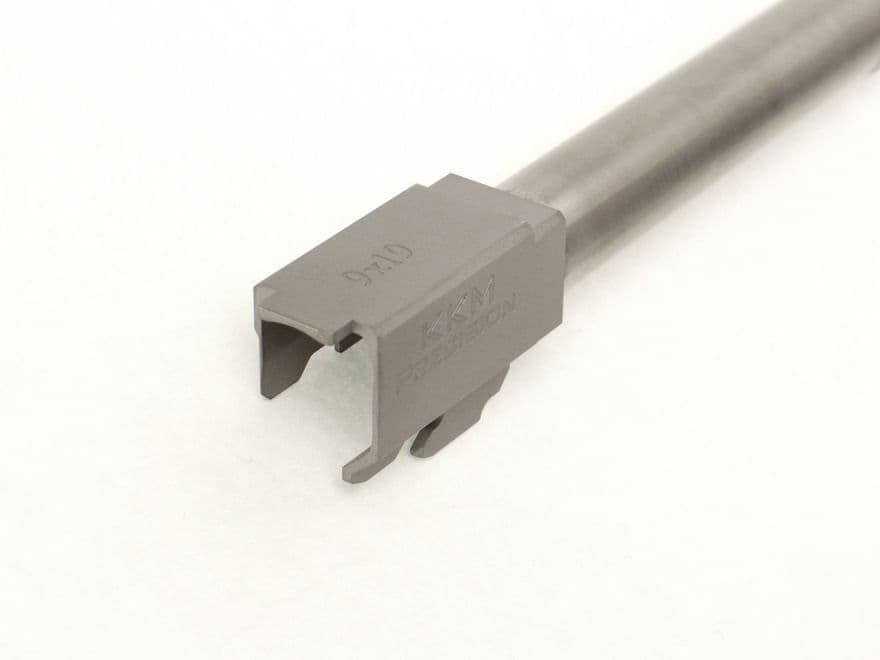 Guns Modify KKMスタイル マッチスレッドアウターバレル 東京マルイ GBB G17 / G18C / G22 [バレルカラー：TiNゴールド / グレイ]