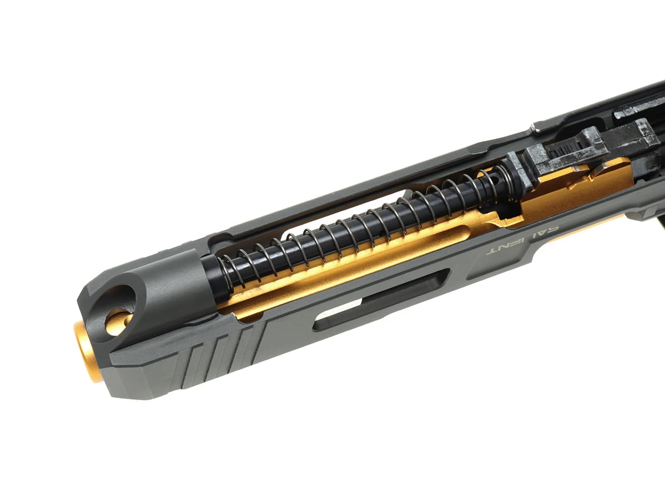 Guns Modify 125%リコイルスプリング+メタルガイド & ハンマースプリング 東京マルイ GBB G17 / G18C / G22 [ガイド素材：スチール / ステンレス / ステンレスTiN]