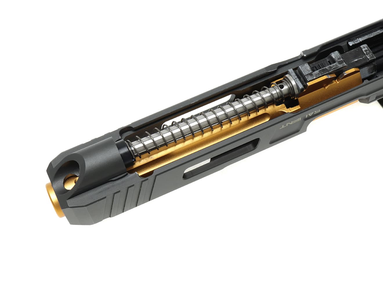 Guns Modify 125%リコイルスプリング+メタルガイド & ハンマースプリング 東京マルイ GBB G17 / G18C / G22 [ガイド素材：スチール / ステンレス / ステンレスTiN]