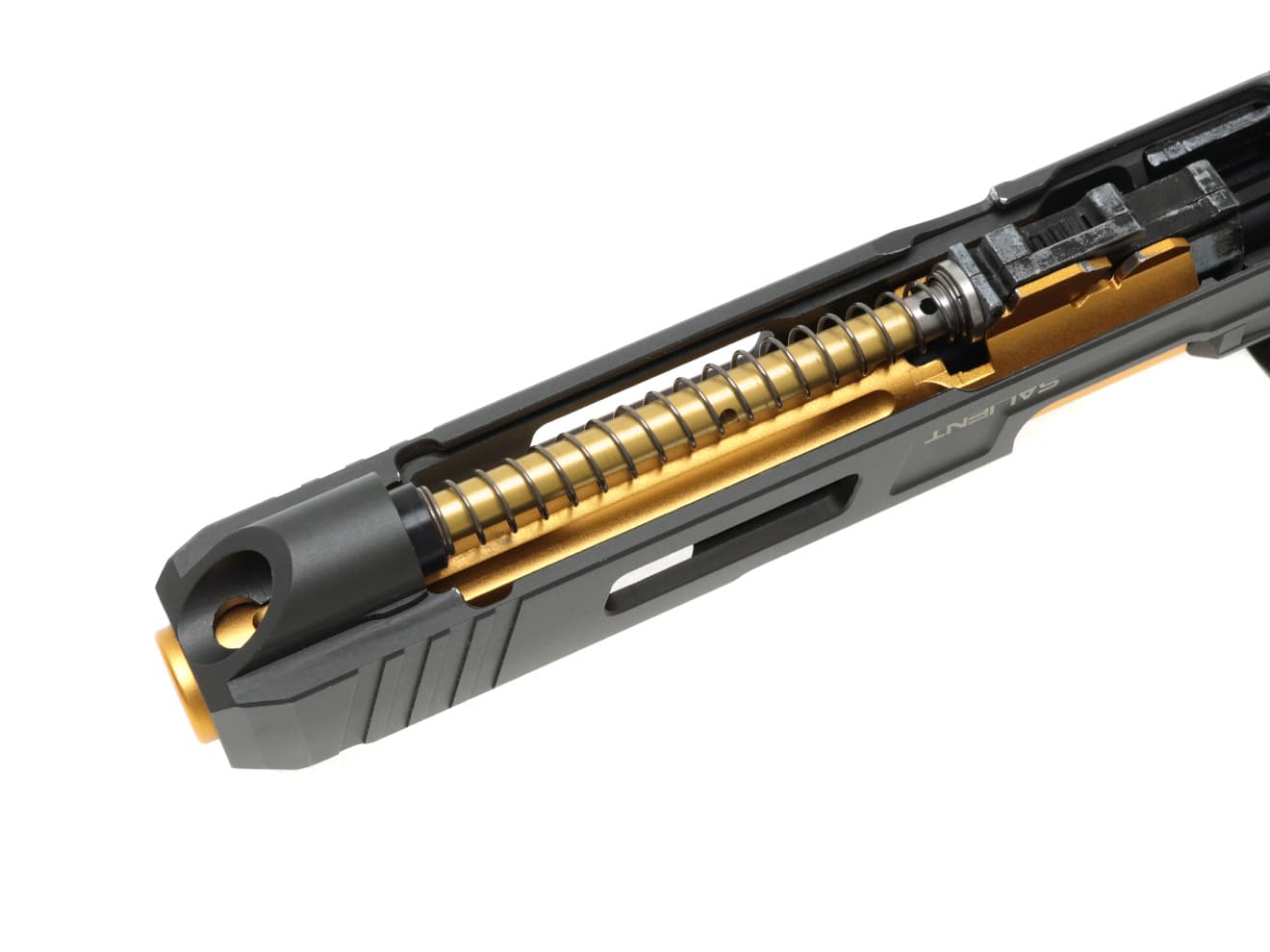 Guns Modify 125%リコイルスプリング+メタルガイド & ハンマースプリング 東京マルイ GBB G17 / G18C / G22 [ガイド素材：スチール / ステンレス / ステンレスTiN]