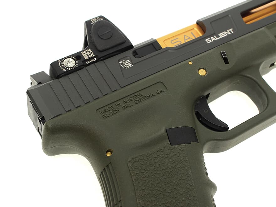 Guns Modify GLOCKシリーズ ステンレス フレームピンSET 東京マルイ GBB G17 / G18C / G22 / G34 [カラー：ブラック / シルバー / TiNゴールド]