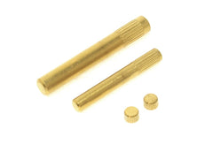 Guns Modify GLOCKシリーズ ステンレス フレームピンSET 東京マルイ GBB G17 / G18C / G22 / G34 [カラー：ブラック / シルバー / TiNゴールド]