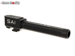 Guns Modify G17 / G18C SA ボックスフルート アウターバレル アルミCNC 東京マルイ GBB G17 / G18C / G22 [バレルカラー：ゴールド / ブラック / シルバー]