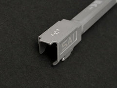 Guns Modify G17 / G18C SA ボックスフルート アウターバレル アルミCNC 東京マルイ GBB G17 / G18C / G22 [バレルカラー：ゴールド / ブラック / シルバー]