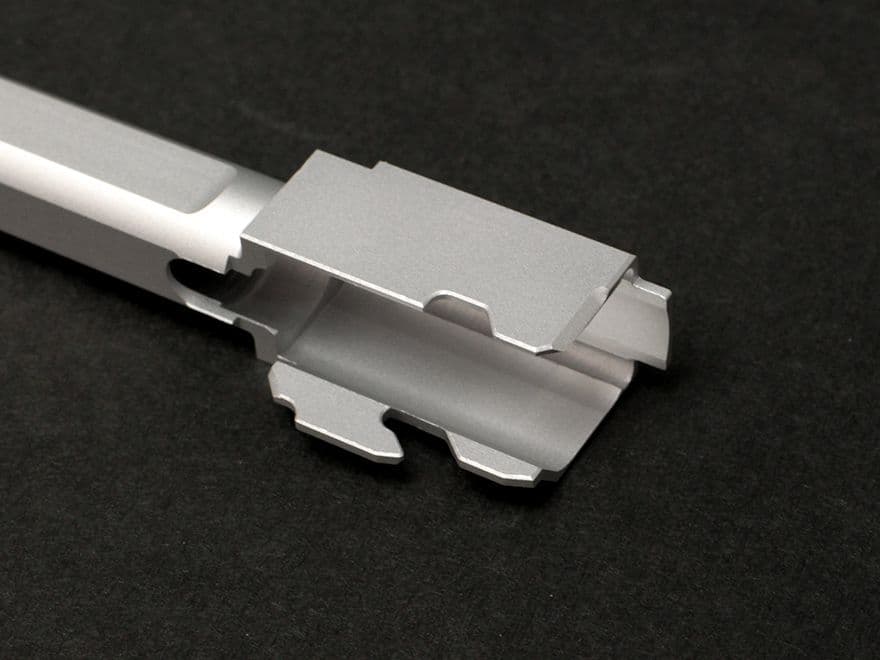 Guns Modify G17 / G18C SA ボックスフルート アウターバレル アルミCNC 東京マルイ GBB G17 / G18C / G22 [バレルカラー：ゴールド / ブラック / シルバー]