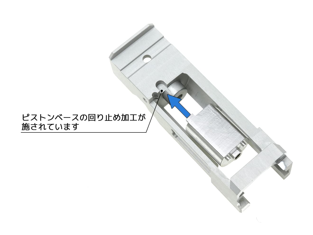 Guns Modify GLOCK アルミCNC ZEROハウジングシステム 東京マルイ GBB グロックシリーズ用 [適合：G17・G22・G34用 / RMRスライド用]