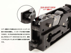 Guns Modify スチールCNC アジャスタブル セミオートシアー 東京マルイ GBB M4シリーズ