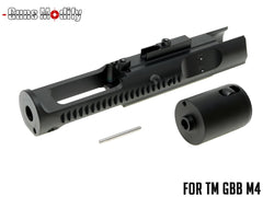 Guns Modify ステンレス CNC ボルトキャリア 東京マルイ GBB M4シリーズ [カラー：TiNゴールド / TiCNブラック / シルバー]