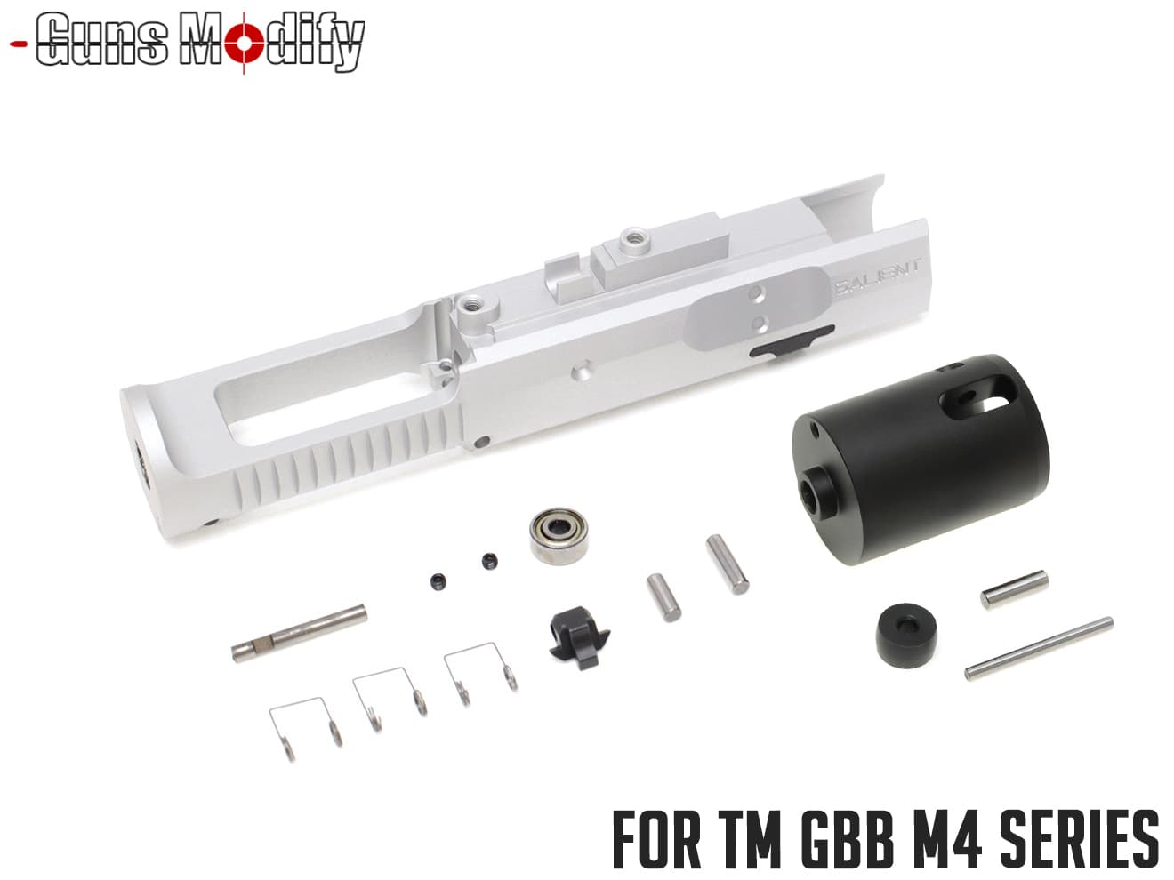 Guns Modify A7003T6 CNC ZERO スピードボルトキャリア 東京マルイ GBB M4シリーズ [カラー：ブラック / シルバー / ゴールド / ブルー / レッド]