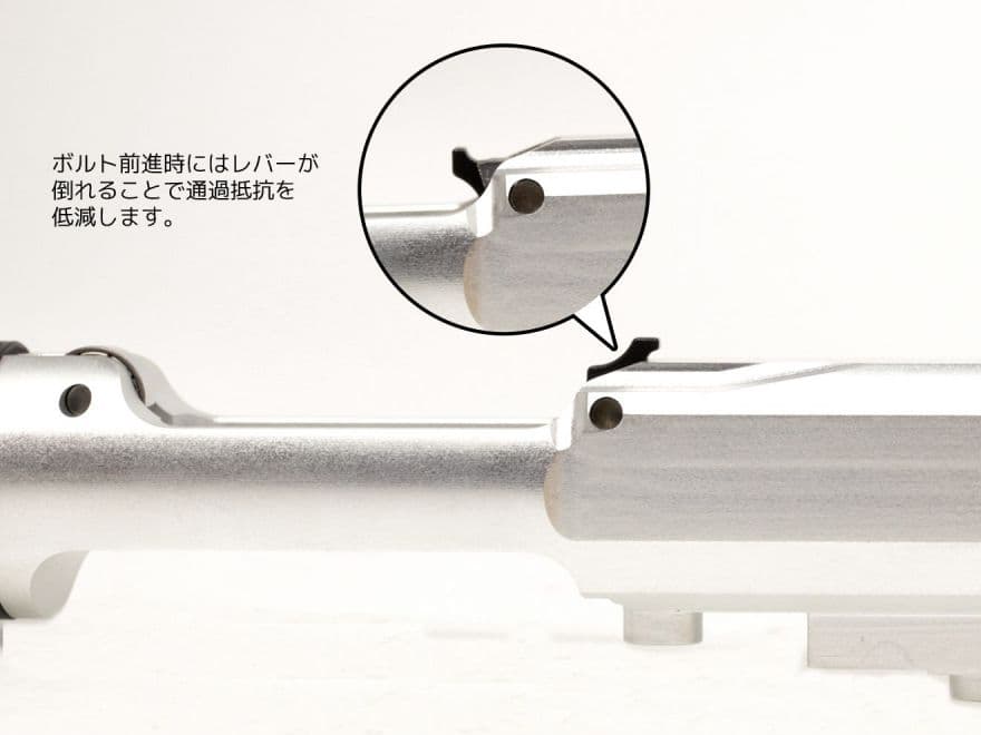 Guns Modify A7003T6 CNC ZERO スピードボルトキャリア 東京マルイ GBB M4シリーズ [カラー：ブラック / シルバー / ゴールド / ブルー / レッド]