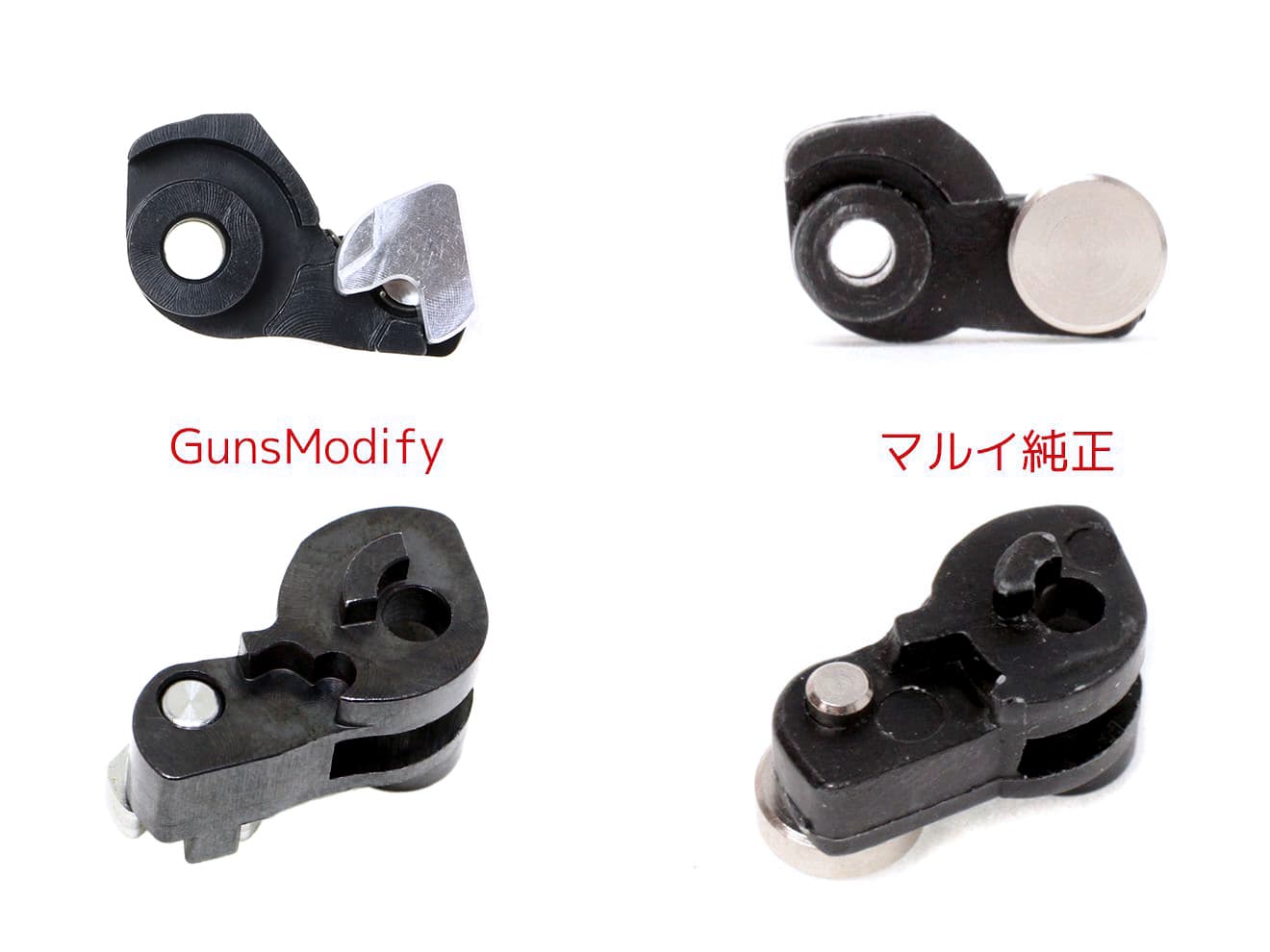Guns Modify GLOCKシリーズ CNCスチール ZEROハンマー/シアー/ノッカーセット 2017