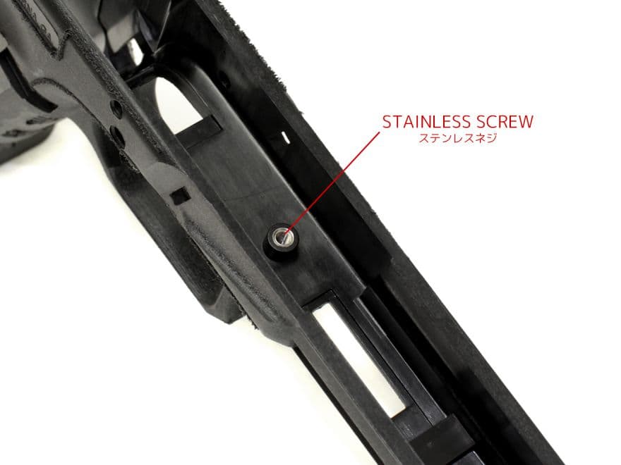 Guns Modify Gen3 ポリマー樹脂+ファイバー AGCスタイル CNC リダクションフレーム 東京マルイ GBB GLOCKシリーズ [カラー：ブラック / FDE / クリア]