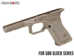 Guns Modify Gen3 ポリマー樹脂+ファイバー AGCスタイル CNC リダクションフレーム 東京マルイ GBB GLOCKシリーズ [カラー：ブラック / FDE / クリア]