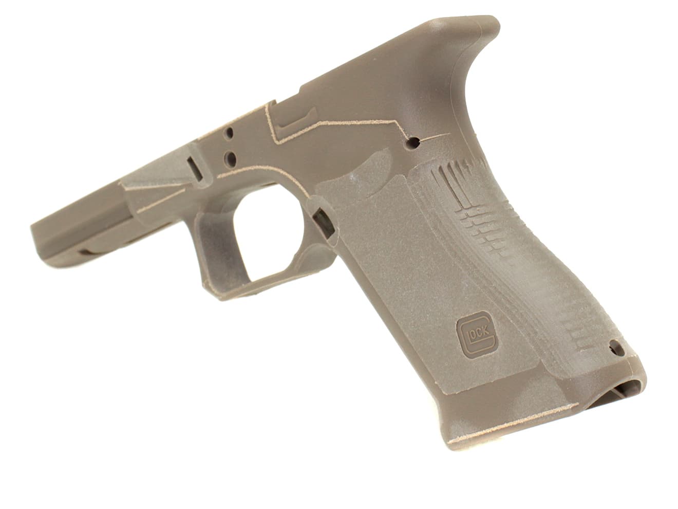 Guns Modify Gen3 ポリマー樹脂+ファイバー AGCスタイル CNC リダクションフレーム 東京マルイ GBB GLOCKシリーズ [カラー：ブラック / FDE / クリア]