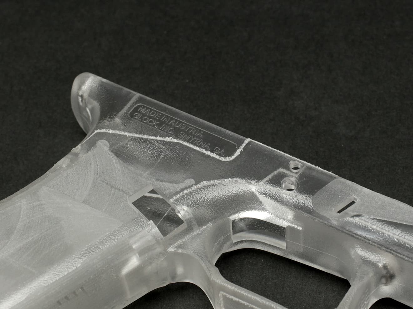 Guns Modify Gen3 ポリマー樹脂+ファイバー AGCスタイル CNC リダクションフレーム 東京マルイ GBB GLOCKシリーズ [カラー：ブラック / FDE / クリア]