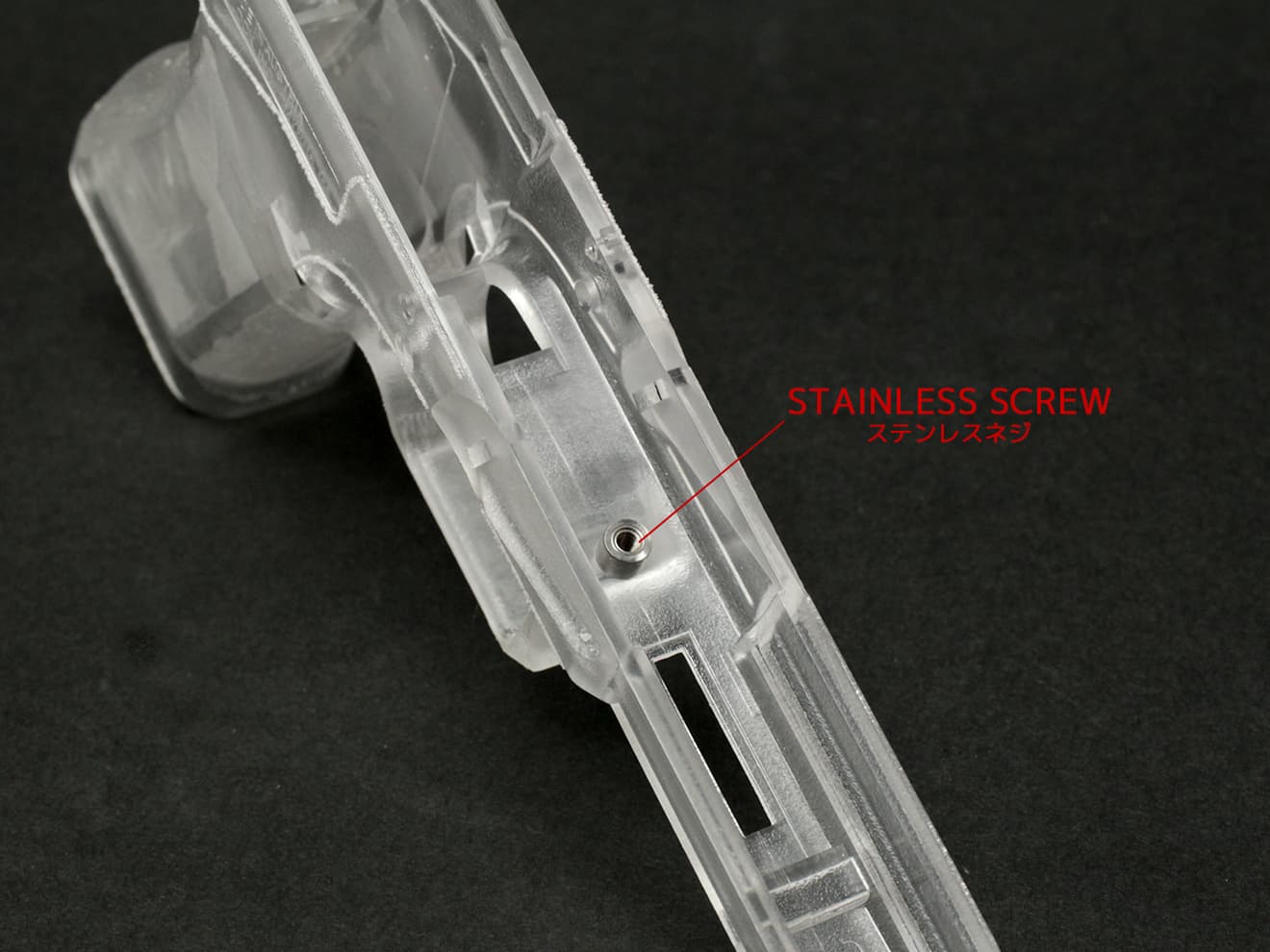 Guns Modify Gen3 ポリマー樹脂+ファイバー AGCスタイル CNC リダクションフレーム 東京マルイ GBB GLOCKシリーズ [カラー：ブラック / FDE / クリア]