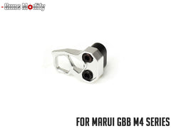GUNS MODIFY ODINスタイル エクステンデッド マガジンキャッチ for 東京マルイ GBB M4 [カラー：ブラック / シルバー / FDE / レッド]