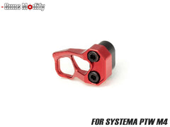 GUNS MODIFY ODINスタイル エクステンデッド マガジンキャッチ for SYSTEMA PTW M4 [カラー：ブラック / シルバー / FDE / レッド]