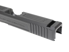 Guns Modify G34 SA CNC Tier 1 アルミスライド＆ステンレス ボックスフルート アウターバレルセット 東京マルイ GBB G17 / G22 / G34 [バレルカラー：TiNゴールド / シルバー]