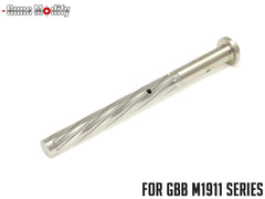 Guns Modify DEMスタイル M1911 スパイラル ステンレススプリングガイド 東京マルイ GBB 1911 / MEU [カラー：ブラック / シルバー]