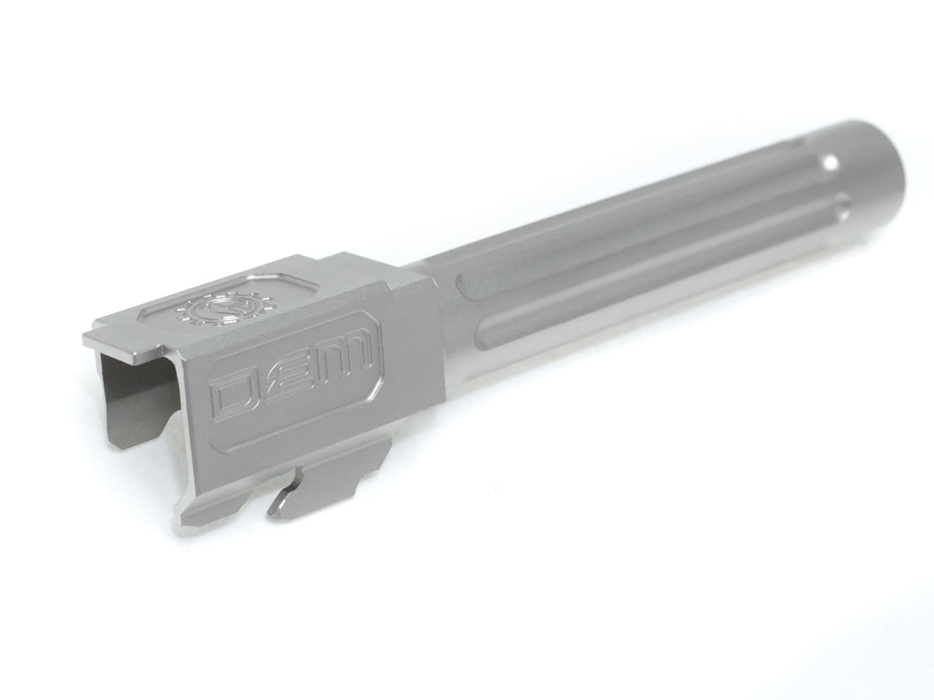 Guns Modify DEMスタイル G17 ストレートフルートバレル ステンレス 東京マルイ GBB G17 / G18C / G22 [バレルカラー：TiNゴールド / シルバー]