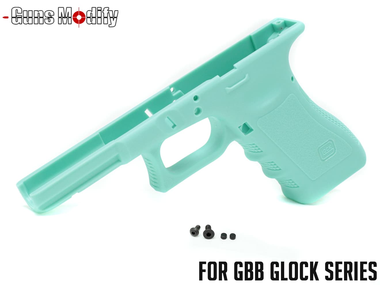 Guns Modify Gen3 ポリマー樹脂+ファイバー オリジナルフレーム 東京マルイ GLOCKシリーズ [カラー：ブラック / FDE / クリア / REB]