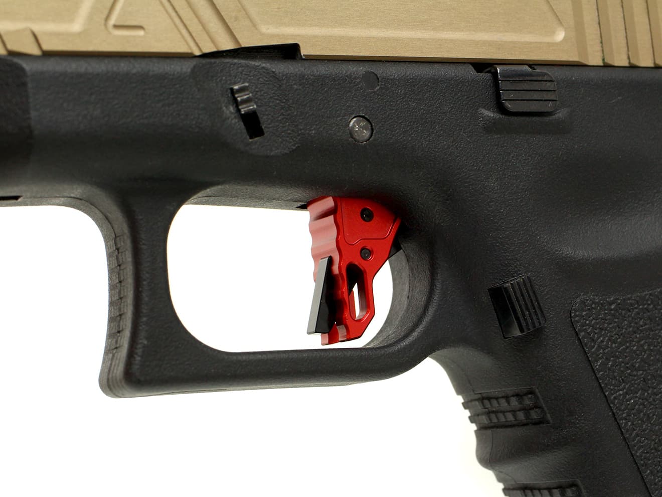 Guns Modify GLOCK KIスタイル アジャスタブルトリガー 東京マルイ / UMAREX GBB グロック用 [カラー：ブラック /  グレイ / レッド]
