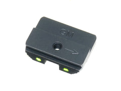 Guns Modify ロープロファイル スチールファイバーサイト GLOCKシリーズ [適合：東京マルイ・WE 用 /  UMAREX用]