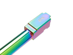 Guns Modify KKMスタイル マッチスレッドアウターバレル 東京マルイ GBB G17 / G18C / G22 [バレルカラー：TiNゴールド / グレイ]