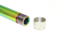 Guns Modify KKMスタイル マッチスレッドアウターバレル 東京マルイ GBB G17 / G18C / G22 [バレルカラー：TiNゴールド / グレイ]