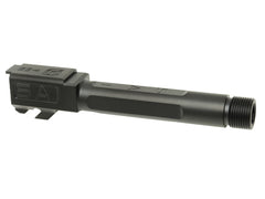 GUNS MODIFY G19 SA ステンレスCNC ボックスフルート スレッドアウターバレル / インナーセット for マルイ GBB G19 [コーティング：TiN ゴールド / TiALN ブラック / TiN ローズゴールド]