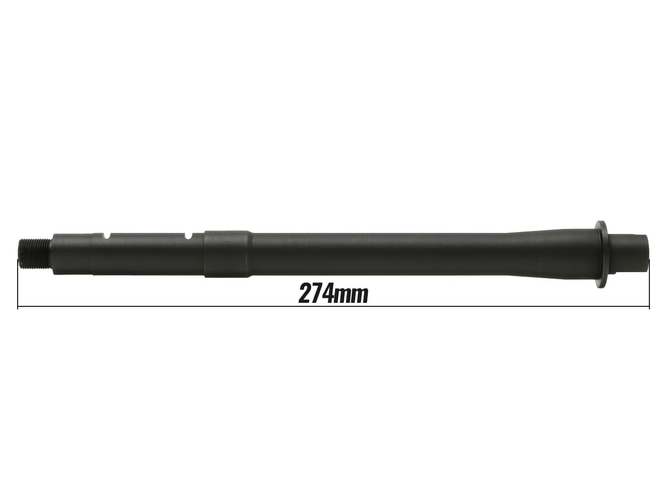 GUNS MODIFY 10.5インチ スチールCNC カービンレングス ヘビーバレル for 東京マルイ GBB M4
