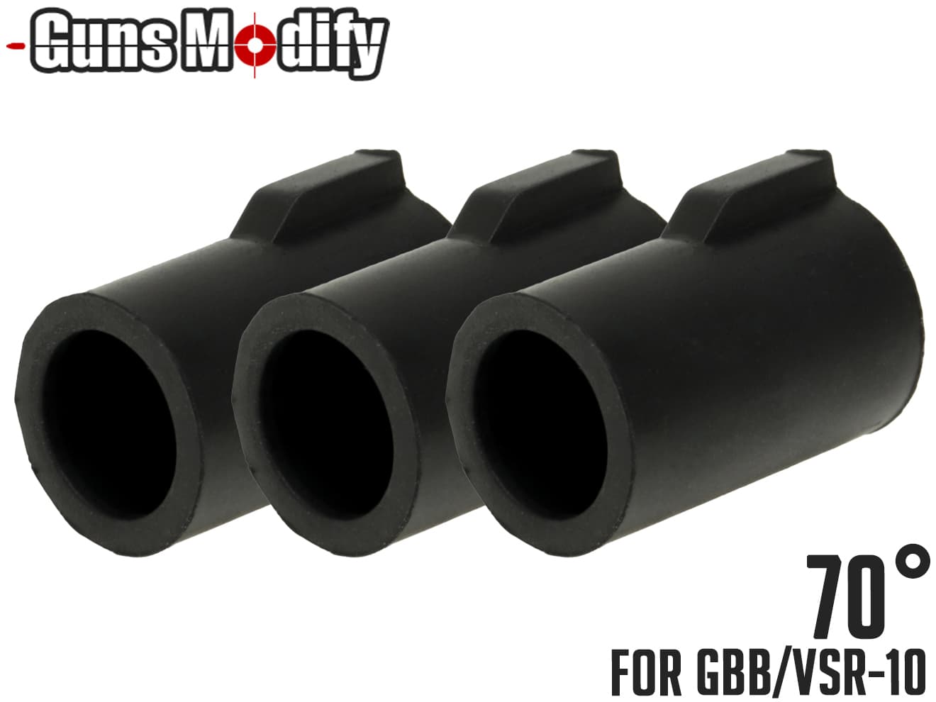 GUNS MODIFY GBB / VSR 強化チャンバーパッキン 3個セット [硬度：60° / 70° / 80°]