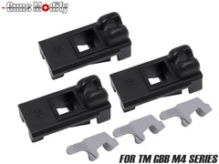 Guns Modify EVO ハイテナシティ 強化マガジンリップ & フォロアーリンクB * 1SET for TM GBB M4 [セット内容：1SET / 3SET / 3SET＋メンテツール]