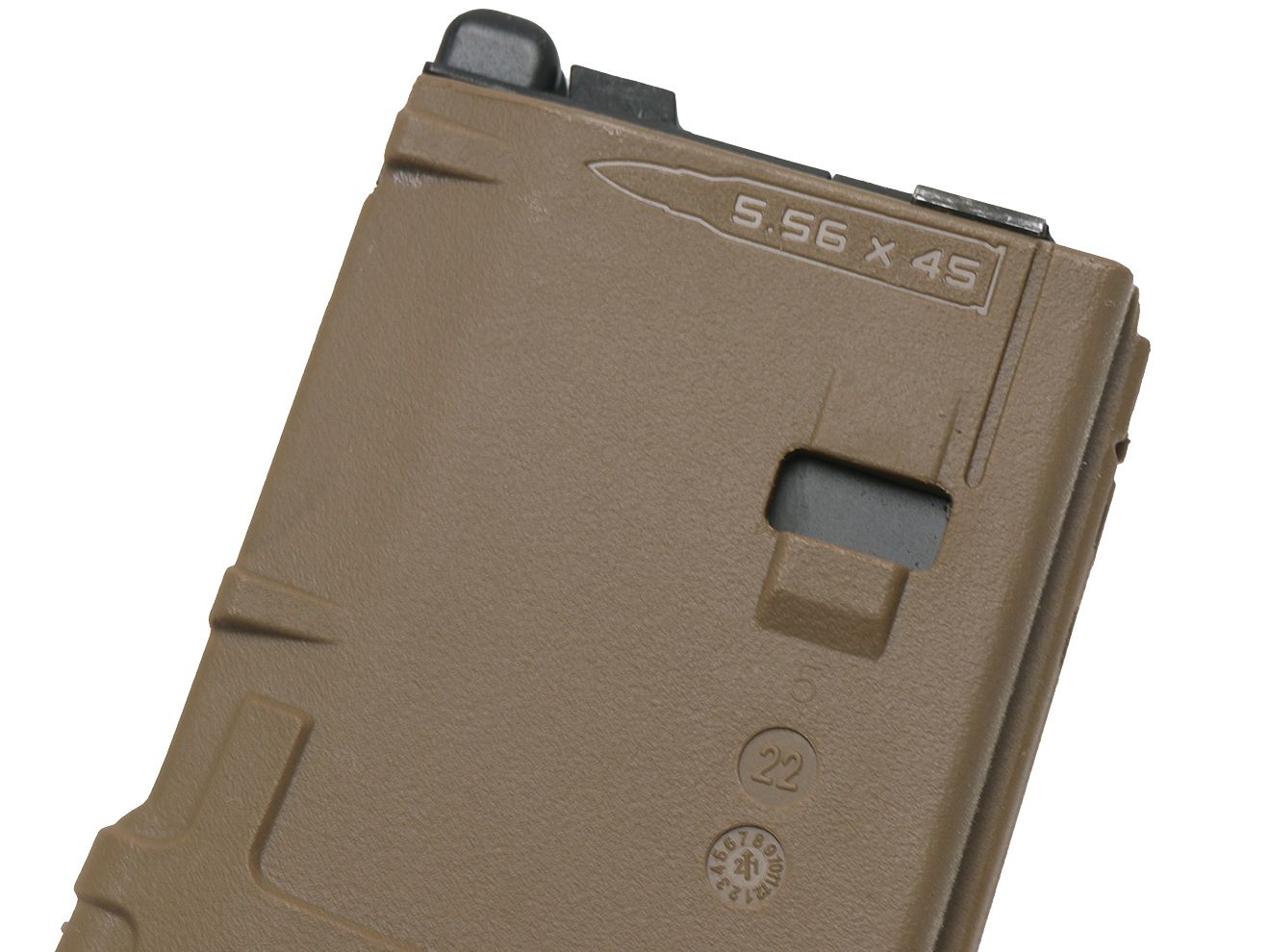 Guns Modify EVO Gen3スタイル マガジン for TM GBB M4 [セット内容・カラー：マガジン付・BK / マガジン付・FDE / スペアケースのみ・BK / スペアケースのみ・FDE]