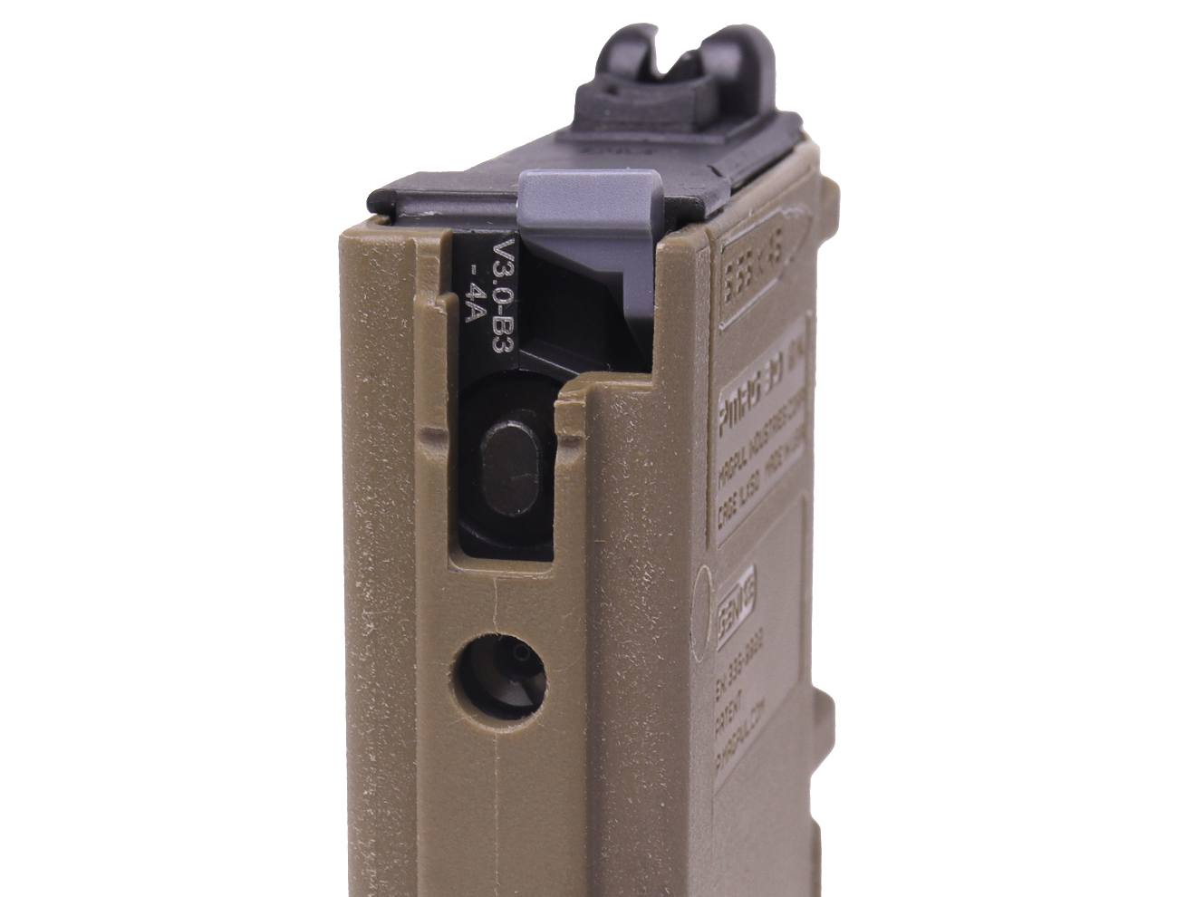 Guns Modify EVO Gen3スタイル マガジン for TM GBB M4 [セット内容・カラー：マガジン付・BK / マガジン付・FDE / スペアケースのみ・BK / スペアケースのみ・FDE]