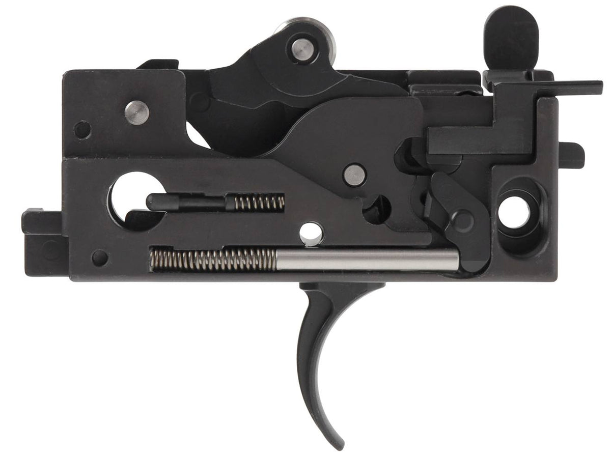 Guns Modify 亜鉛トリガーボックス + MIM スチール ファイアリングパーツセット for TM GBB M4 [トリガーデザイン：AR STD / Gスタイル]