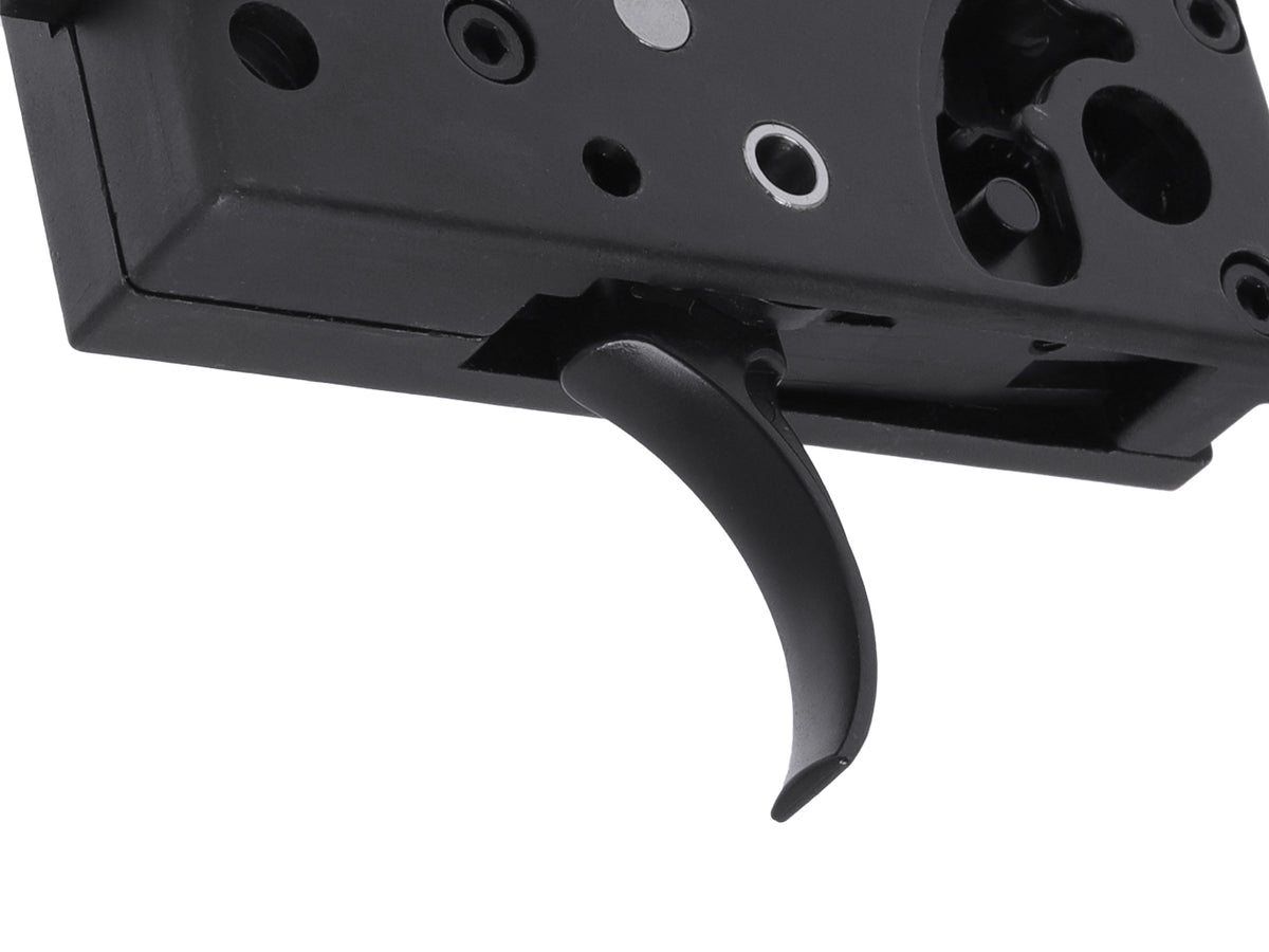 Guns Modify 亜鉛トリガーボックス + MIM スチール ファイアリングパーツセット for TM GBB M4 [トリガーデザイン：AR STD / Gスタイル]