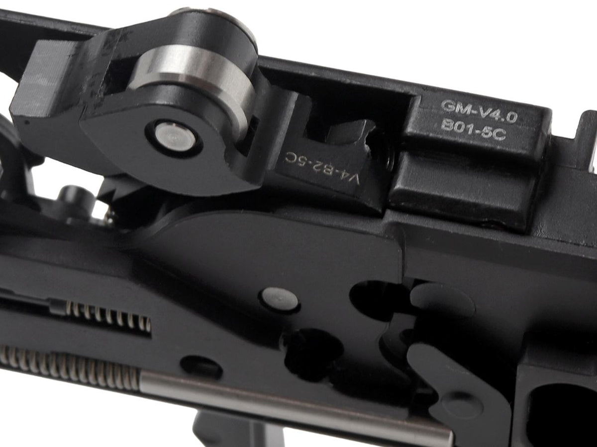 Guns Modify 亜鉛トリガーボックス + MIM スチール ファイアリングパーツセット for TM GBB M4 [トリガーデザイン：AR STD / Gスタイル]