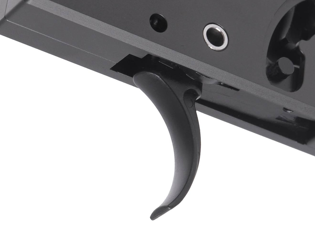 Guns Modify アルミCNCトリガーボックス + MIM スチール ファイアリングパーツセット for TM GBB M4 [トリガーデザイン：AR STD/ Gスタイル]